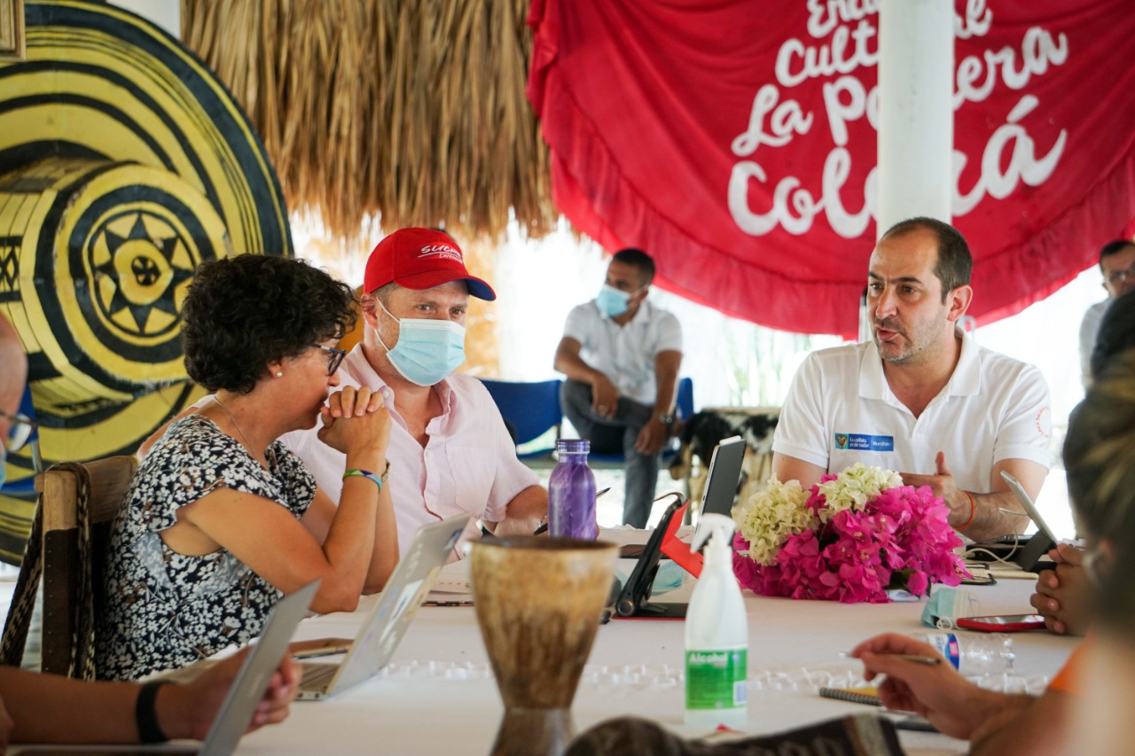 Lee más sobre el artículo Productiva visita del Ministro de Cultura Felipe Buitrago al Departamento de Sucre