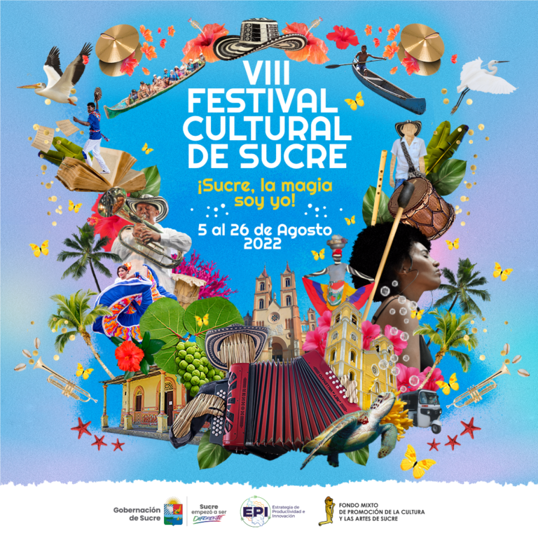 Lee más sobre el artículo Sucre vibrará con la celebración de su VIII Festival Cultural “Sucre, la magia soy yo” 2022