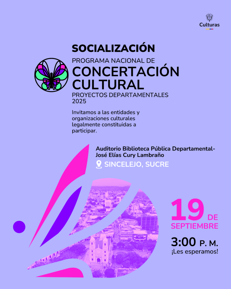 Lee más sobre el artículo Socialización: Concertación Cultural 2024